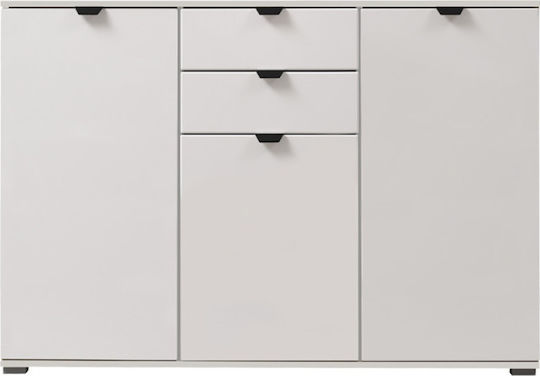 Συρταριέρα Ξύλινη Duero 3K2F 135x40x95εκ.