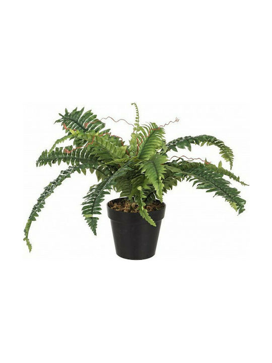 Bizzotto Artificial Plant in Pot Fern Green 45cm 1pcs