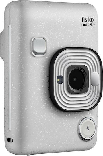 Fujifilm Instax Mini LiPlay Instant Φωτογραφική Μηχανή Stone White