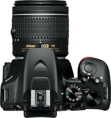 Nikon DSLR Φωτογραφική Μηχανή D3500 Crop Frame Kit (AF-P DX 18-55mm F3.5-5.6G VR) Black