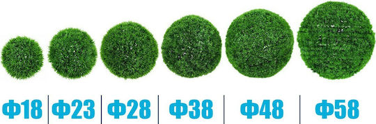 Artificial Bush Grass Green 23cm GloboStar