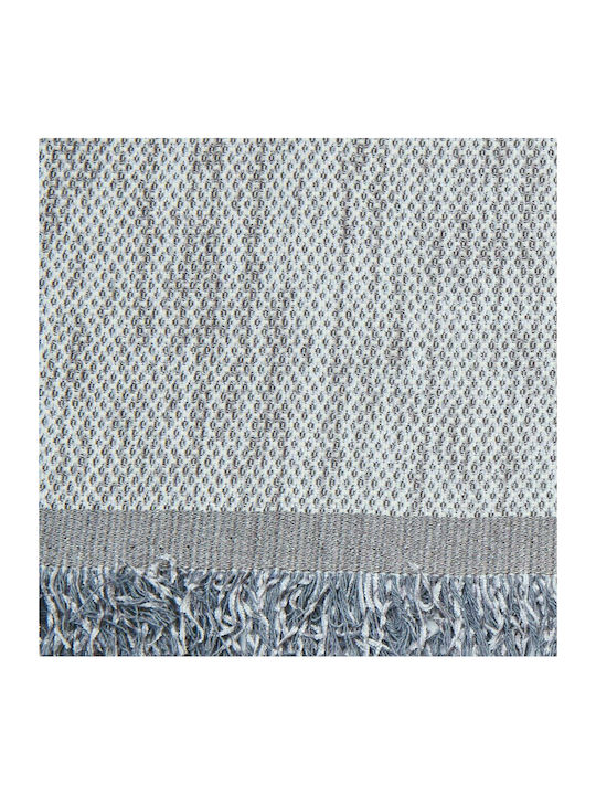 Borea 4 Season Throws & Couch Blankets Four-Seater Sofa Throw Chenille 180x320cm Ecru