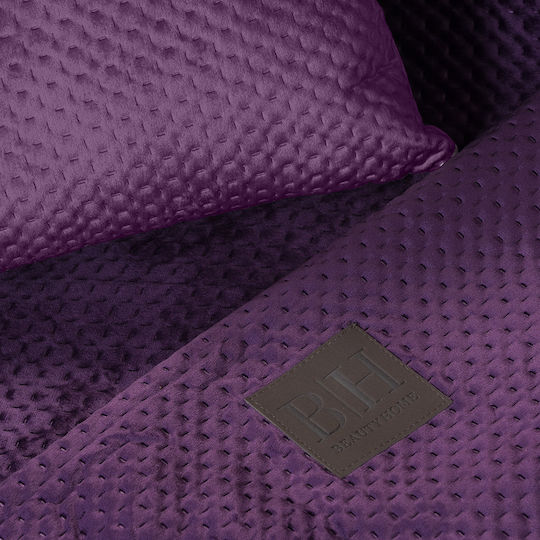Beauty Home Фотьойл Покривка П180xМ170см Лилава Beauty Home Фотьойл Покривка П180xМ170см Лилава