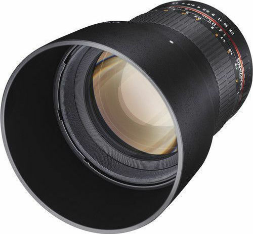 Samyang Full Frame Φωτογραφικός Φακός 85mm f/1.4 IF UMC Asph (AE) Telephoto για Nikon F Mount Μαύρος