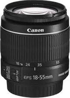 Crop Φωτογραφικός Φακός EF-S 18-55mm f/3.5-5.6 IS II Standard Zoom για  EF-S Mount Μαύρος