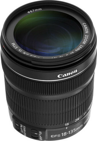 Canon Crop Φωτογραφικός Φακός 18-135mm f/3.5-5.6 IS STM Standard