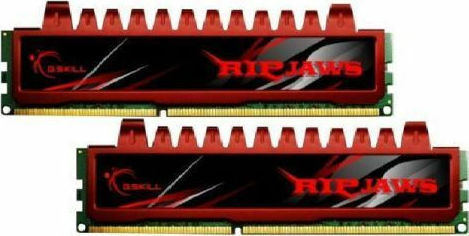 G.Skill Ripjaws DDR3 8GB RAM με 2x4GB Modules και Ταχύτητα 1066 για Desktop