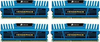 Corsair Vengeance 16ГБ DDR3 RAM с 4 модула (4x4GB) и Скорост 1600 за Настолен компютър