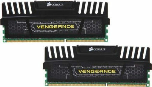 Corsair Vengeance DDR3 16GB RAM με 2x8GB Modules και Ταχύτητα 1600 για Desktop