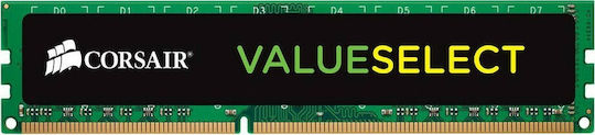 Corsair Value Select 4GB DDR3 RAM cu Viteză 1600 pentru Desktop