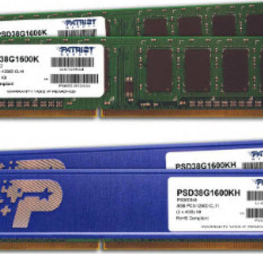 Patriot DDR3 με Module 1x8GB και Ταχύτητα 1600 για Laptop