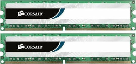 Corsair Value Select 8GB DDR3 RAM с 2 модула (2x4GB) и Скорост 1600 за Настолен Компютър