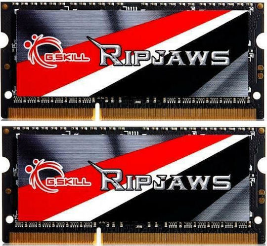 Ripjaws 8GB DDR3 RAM with 2 Modules (2x4GB) and 1600 Speed for Laptop (F3-1600C9D-8GRSL)