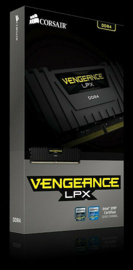 Corsair Vengeance LPX DDR4 με Module 1x8GB και Ταχύτητα 2400 για Desktop