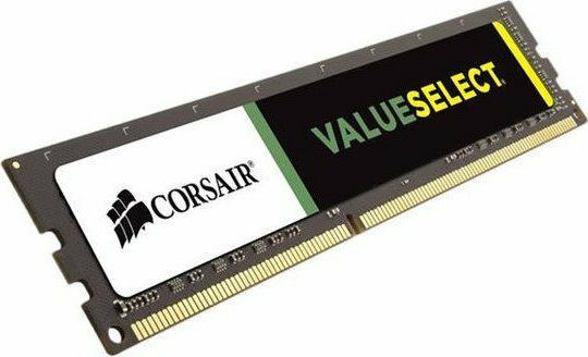 Corsair ValueSelect DDR3 με Module 1x4GB και Ταχύτητα 1600 για Desktop