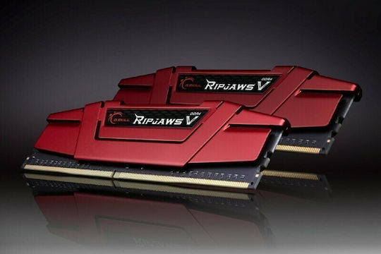G.Skill Ripjaws V 8GB DDR4 RAM with 2 Modules (2x4GB) and 2133 Speed for Desktop