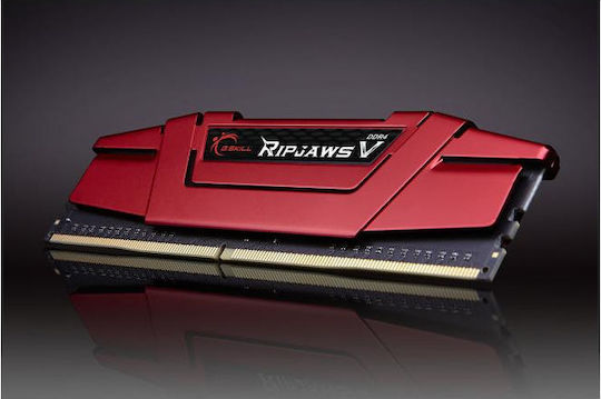 G.Skill Ripjaws V DDR4 16GB RAM με 2x8GB Modules και Ταχύτητα 2133 για Desktop