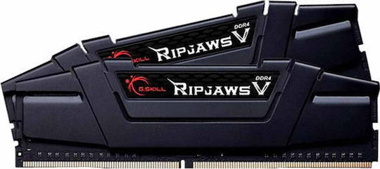 G.Skill Ripjaws V DDR4 8GB RAM με 2x4GB Modules και Ταχύτητα 3200 για Desktop