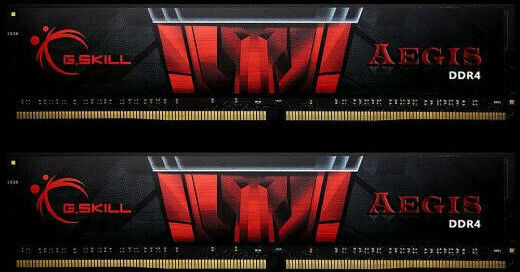 G.Skill Aegis 16GB DDR4 RAM with 2 Modules (2x8GB) and 2400 Speed for Desktop