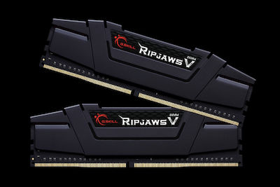 G.Skill Ripjaws V 16GB DDR4 RAM με 2 Modules (2x8GB) και Ταχύτητα 3600 για Desktop
