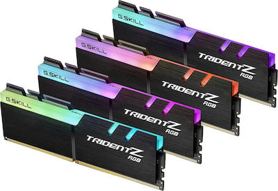 G.Skill Trident Z RGB 64GB DDR4 RAM with 4 Modules (4x16GB) and 3200 Speed for Desktop