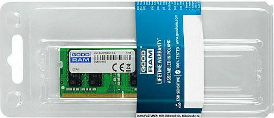 GoodRAM DDR4 with Module 1x8GB and Speed 2400 for Laptop