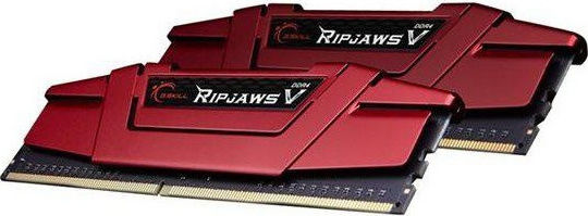 G.Skill Ripjaws V DDR4 32GB RAM με 2x16GB Modules και Ταχύτητα 3600 για Desktop