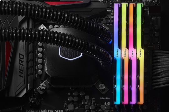 G.Skill Trident Z RGB 64GB DDR4 RAM cu 4 module (4x16GB) și Viteză