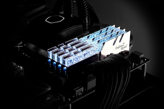 G.Skill Trident Z Royal DDR4 16GB RAM με 2x8GB Modules και Ταχύτητα 4266 για Desktop
