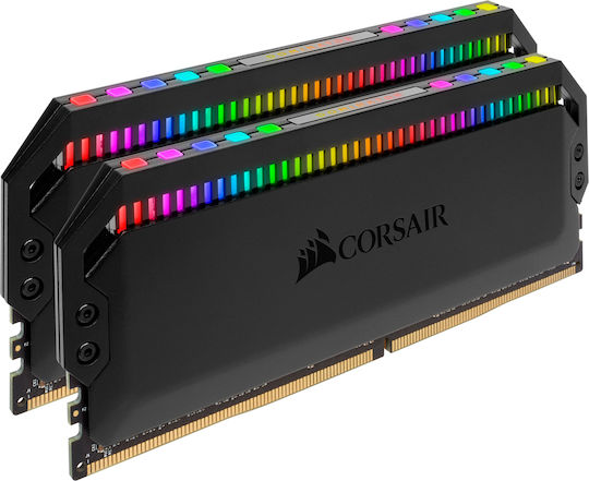 Corsair Dominator Platinum RGB 16GB DDR4 RAM cu 2 module (2x8GB