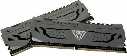 Patriot Viper Steel DDR4 16GB RAM με 2x8GB Modules και Ταχύτητα 3200 για Desktop