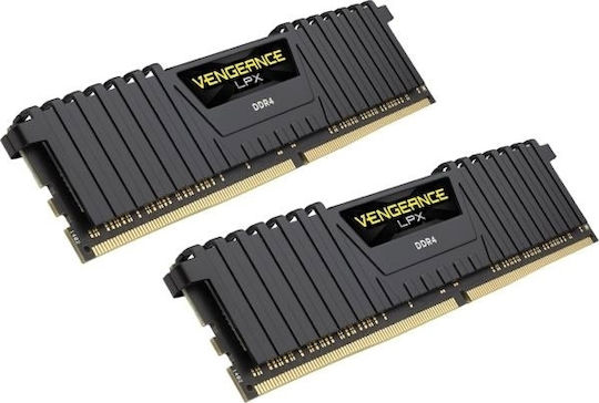 Corsair Vengeance Lpx 64GB DDR4 RAM cu 2 module (2x32GB) și Viteză