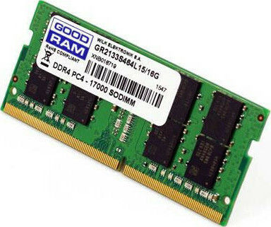 GoodRAM DDR4 με Module 1x16GB και Ταχύτητα 2666 για Laptop