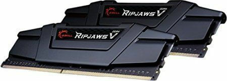 G.Skill Ripjaws V DDR4 64GB RAM με 2x32GB Modules και Ταχύτητα 3600 για Desktop