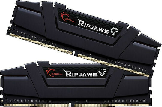 G.Skill Ripjaws V DDR4 64GB RAM με 2x32GB Modules και Ταχύτητα 3600 για Desktop