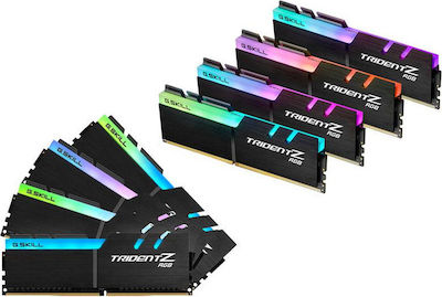 G.Skill Trident Z Rgb 256GB DDR4 RAM με 8 Modules (8x32GB) και Ταχύτητα 3600 για Desktop