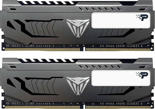 Patriot Viper Steel DDR4 16GB RAM with 2x8GB Modules and Speed 3600 for Desktop