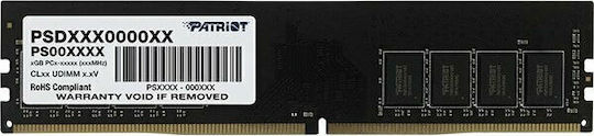 Patriot Signature Line DDR4 with Module 1x32GB and Speed 3200 for Desktop