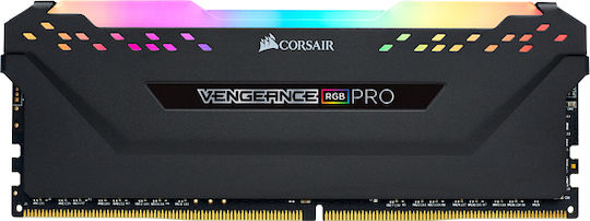 Corsair Vengeance RGB Pro DDR4 64GB RAM με 4x16GB Modules και Ταχύτητα 3600 για Desktop