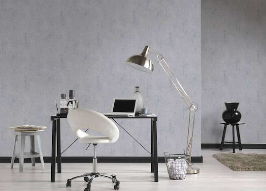 Wall Wallpaper Vinyl Gray 1005x53cm Washable