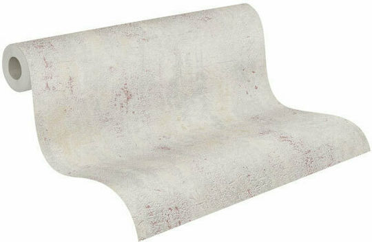 Wall Wallpaper Vinyl Gray 1005x53cm Washable