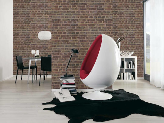Wall Wallpaper Trendwall Red 1000x53cm Washable