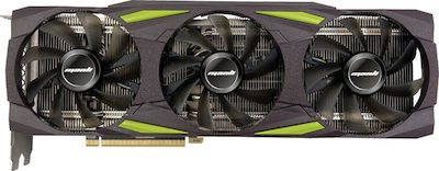 Manli GeForce RTX 3080 10GB GDDR6X LHR Κάρτα Γραφικών PCI-E x16 4.0 με HDMI και 3 DisplayPort
