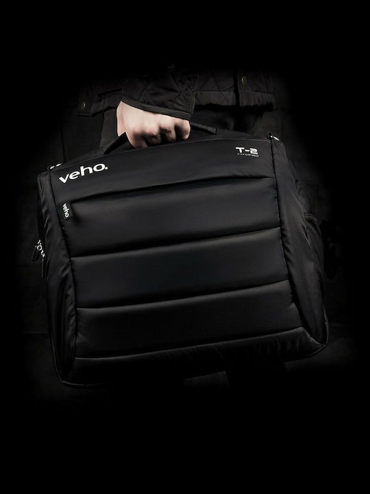 Veho Bag Backpack T-2 Geantă pentru laptop 15.6" în culoarea Negru