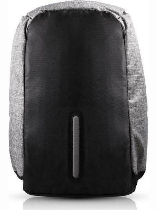 NOD CitySafe Waterproof Backpack for Laptop 15.6" with USB Port in Gray Color