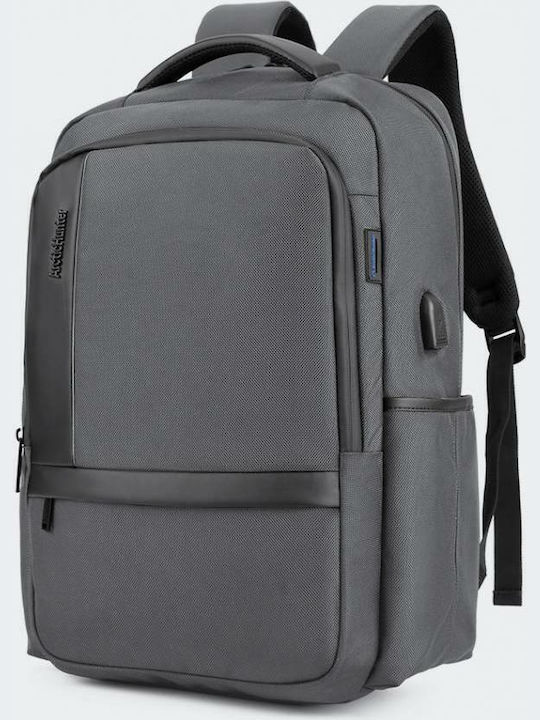 Arctic Hunter B00120C Waterproof Laptop Backpack 15.6" with USB Port in Gray Color