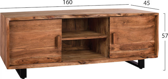 Nicole Stand De Podea Din Acacia 160x45x57 Cm Nicole Stand De Podea Din Acacia 160x45x57 Cm