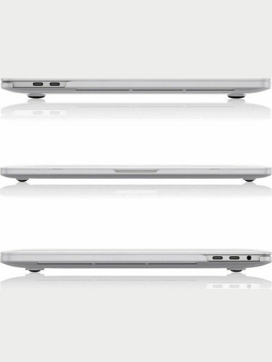 Tech-Protect Smartshell Tasche Abdeckung für Laptop MacBook Pro 13" 2016-2019 in Transparent Farbe