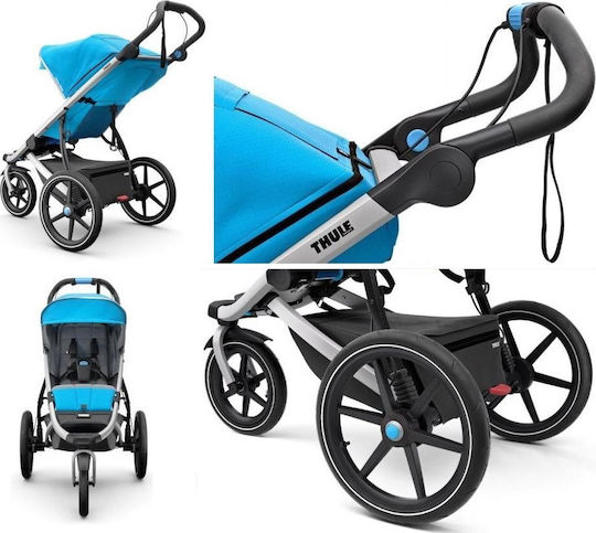 Thule Urban Glide 2 Kinderwagen geeignet ab 6+ Monate Hellblau 11,5kg