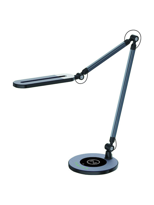 Globo Lighting Ursino LED Office Lamp with Foldable Arm Wi-Fi in Black Color